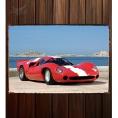 Металлическая табличка Lola T70 (MkIII)